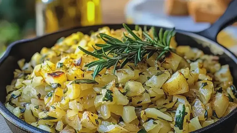 Zucchini Reis Pfanne mit cremigem Käse und Gemüse