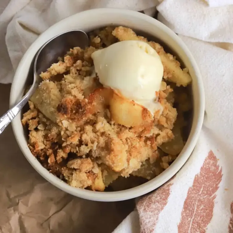 Sugar Free Apple Crisp (Diabetes Friendly)
