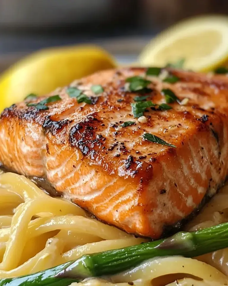 cremige lachs spargel pasta