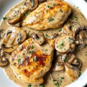 Cremige Pilz-Hähnchen: Einfache, köstliche 30-Minuten-Mahlzeit