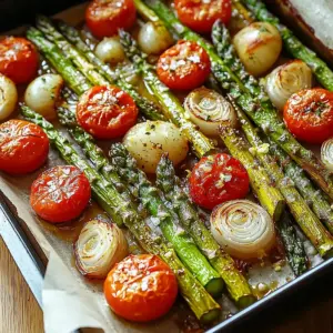Grüner Spargel im Backofen – Schnell, gesund & unwiderstehlich!