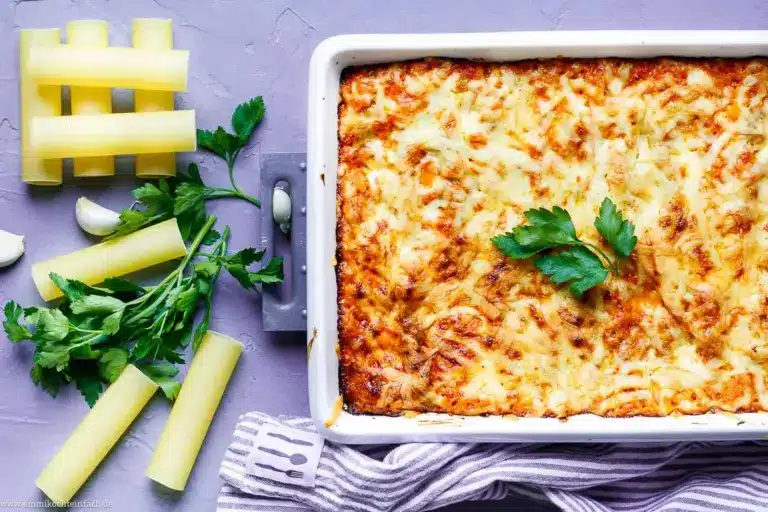 Cannelloni mit Spinat
