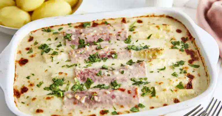 Überbackene Spargelröllchen